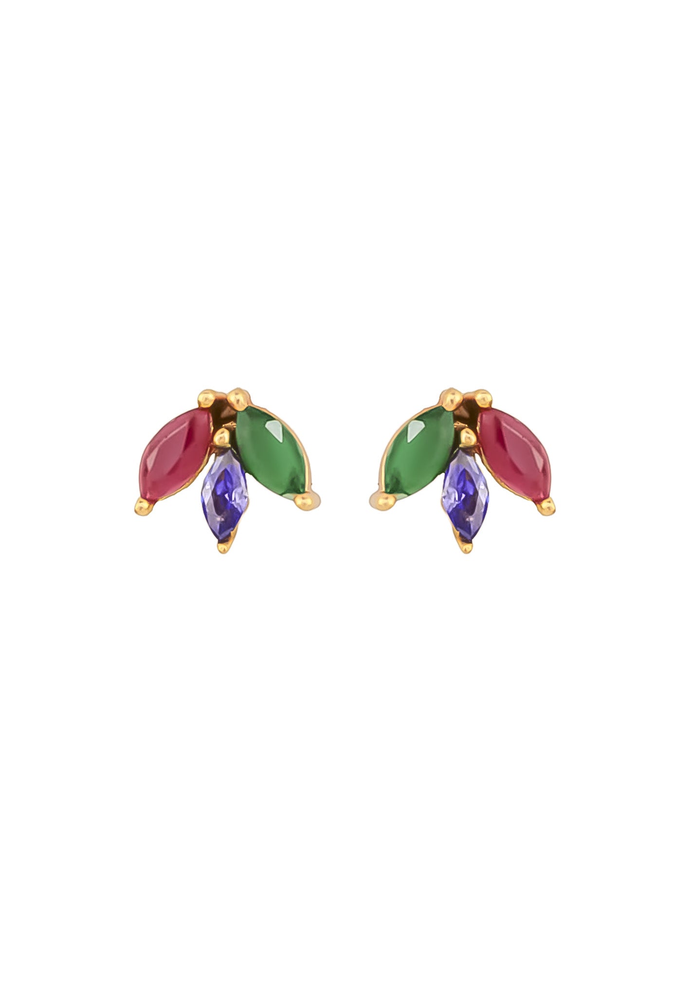 fontana earrings Bombay Sunset