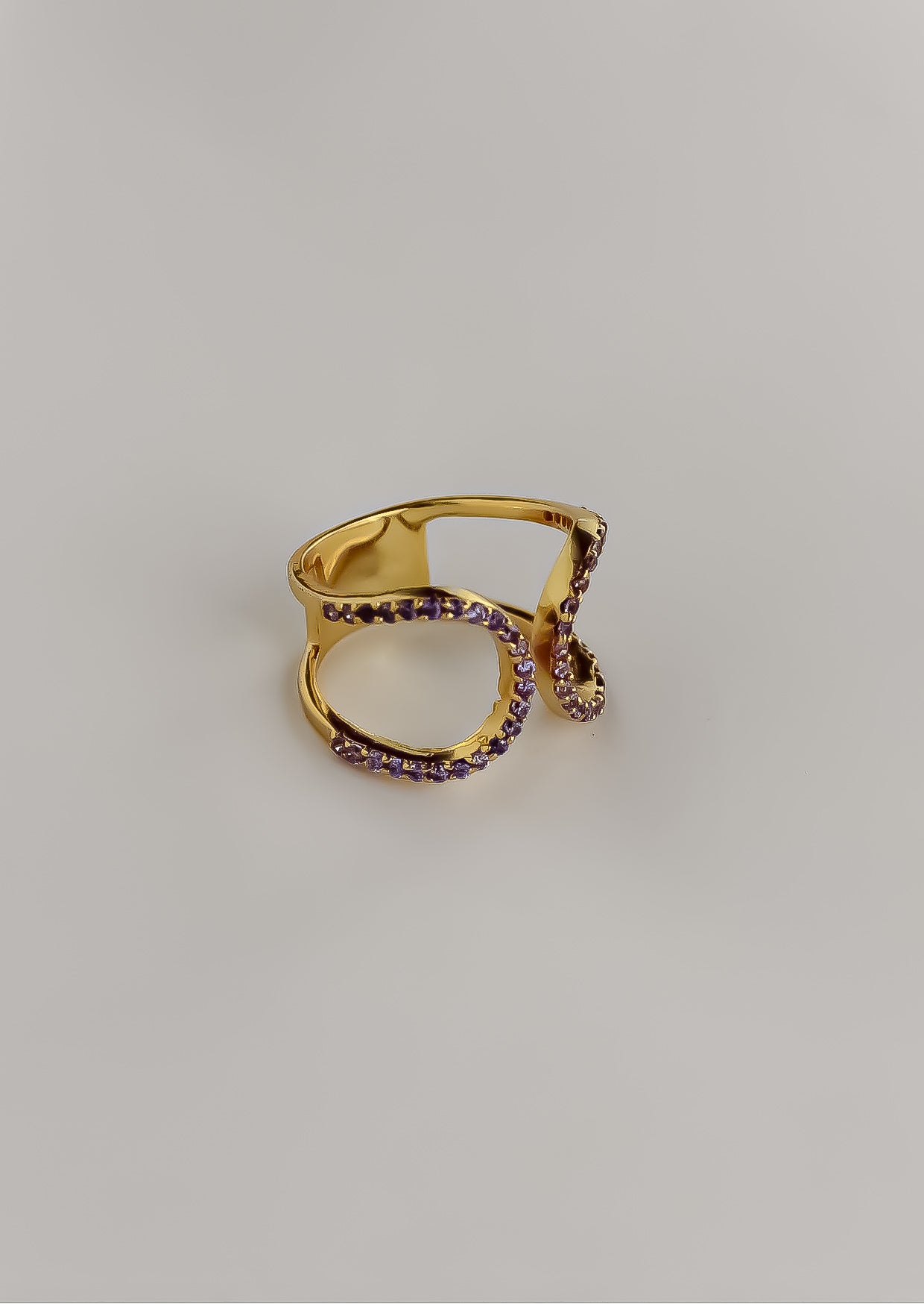 shape shifter ring Bombay Sunset