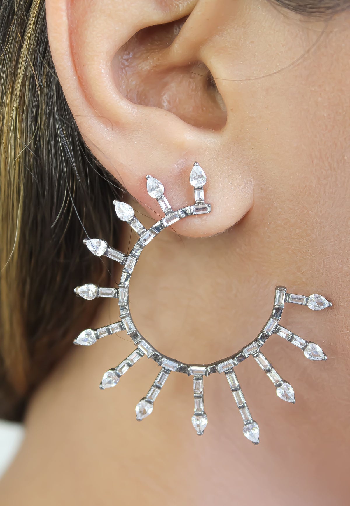 benidorm earrings Bombay Sunset
