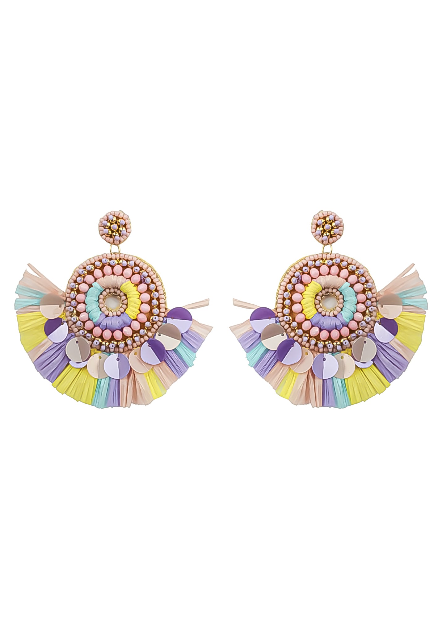 habanera earrings Bombay Sunset