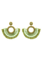 Load image into Gallery viewer, anzio khaki earrings Bombay Sunset
