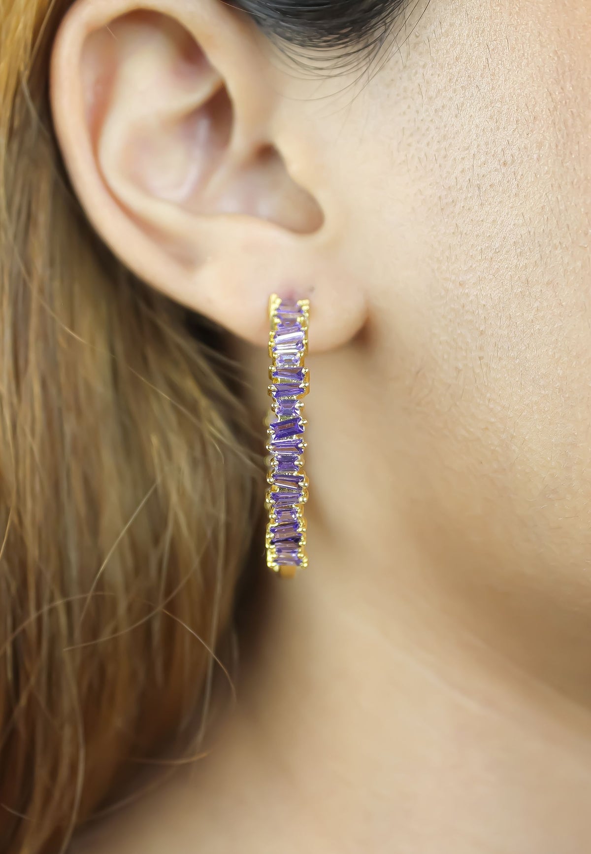Narni hoop earrings bombay sunset