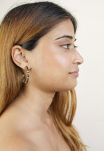 Load image into Gallery viewer, narni hoop earrings Bombay Sunset
