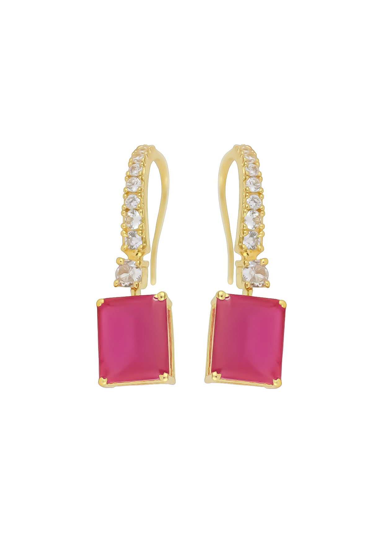 golden benares earrings Bombay Sunset