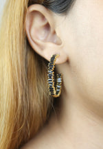 Load image into Gallery viewer, narni hoop earrings Bombay Sunset
