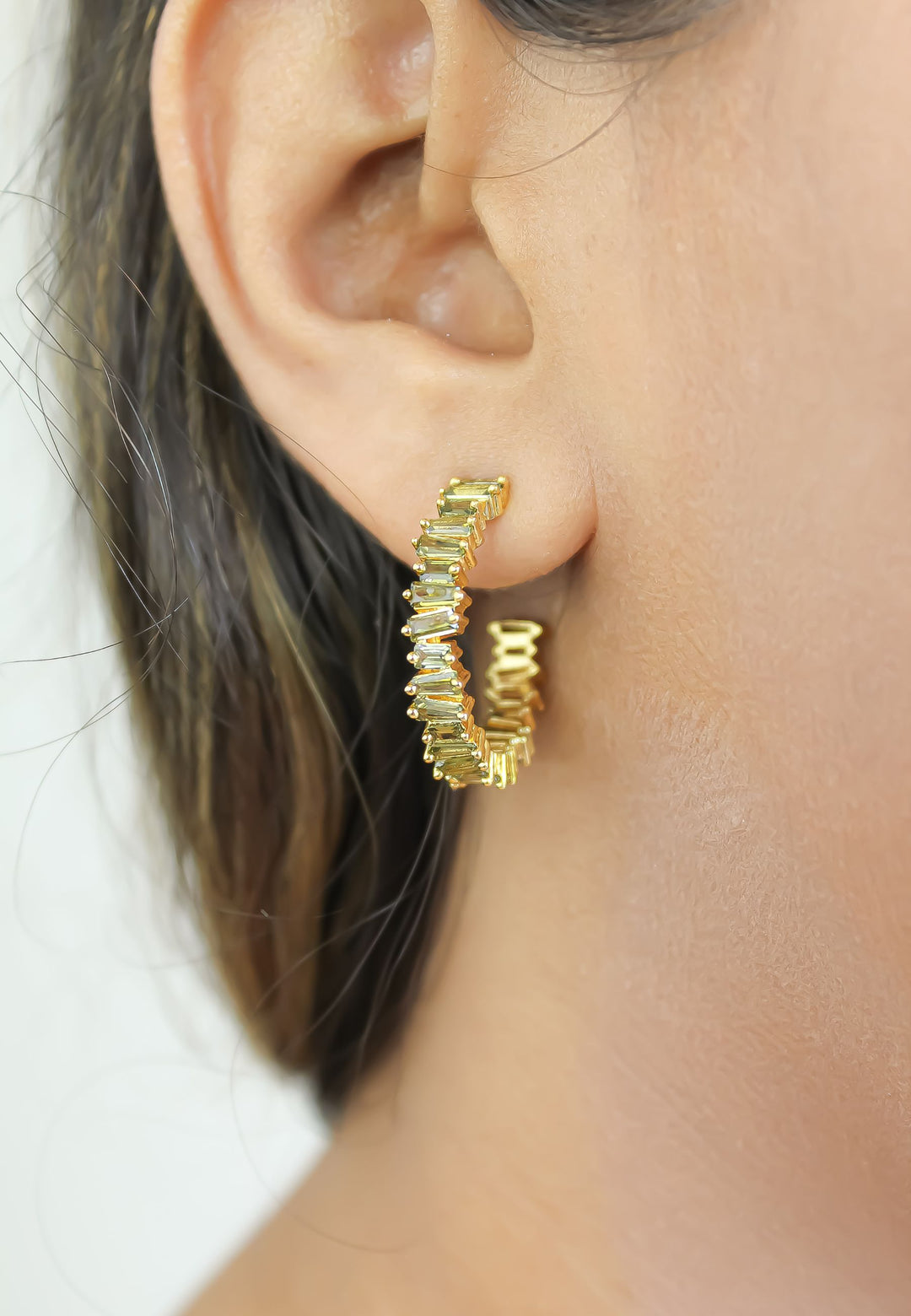 Pendientes de aro Lecce Bombay Be Sunset