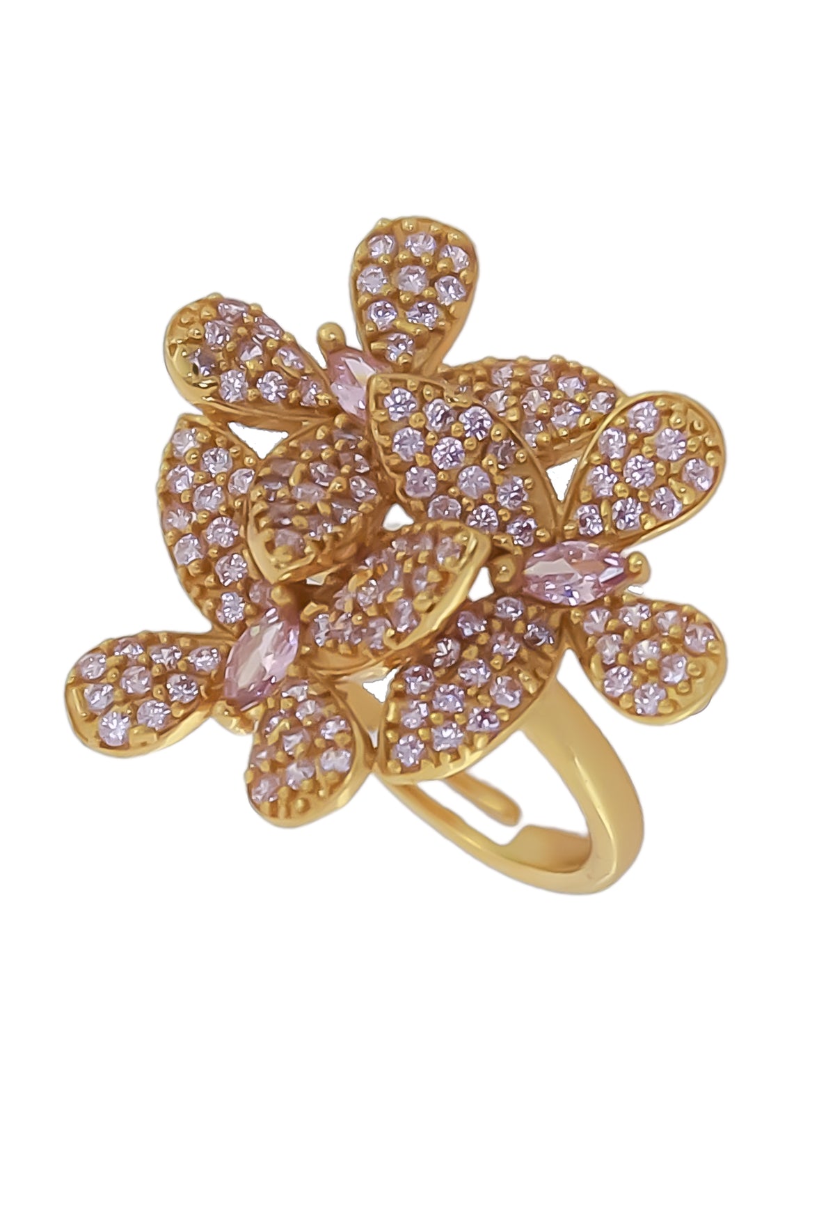 African butterfly ring bombay sunset