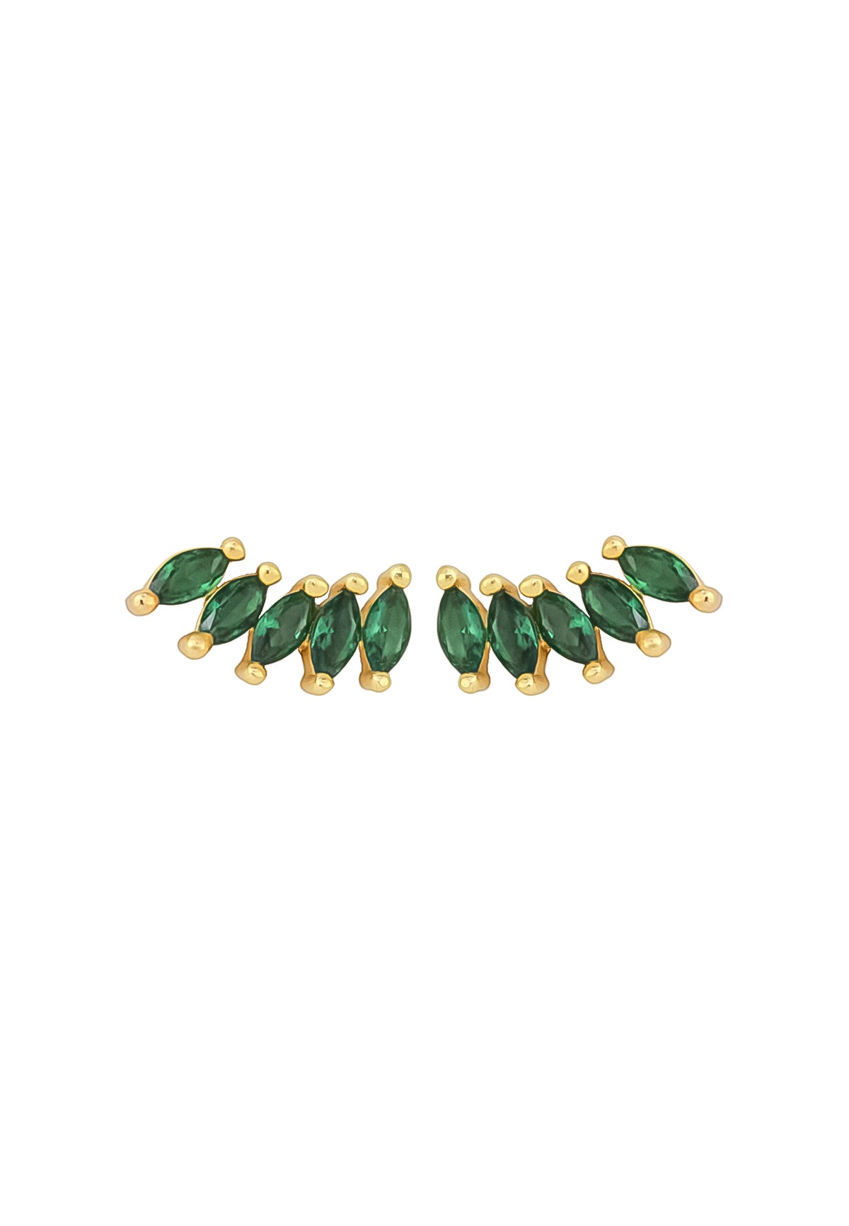 Nantes stone earrings bombay sunset