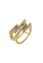 Cargar imagen en el visor de la galería, anillo de ladrillo bajo 50 aretes de novia para novia dama de honor damas de honor Bombay Be Sunset
