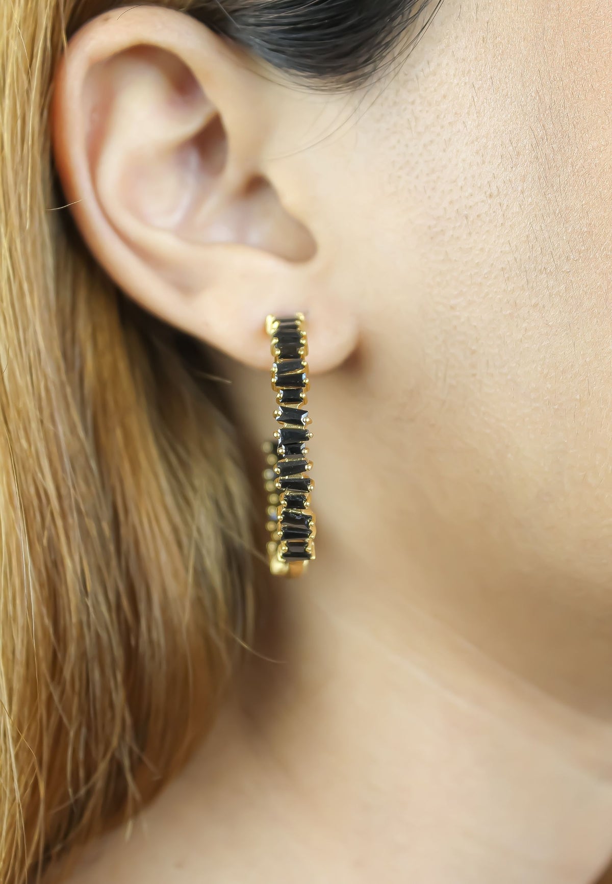 Narni hoop earrings bombay sunset