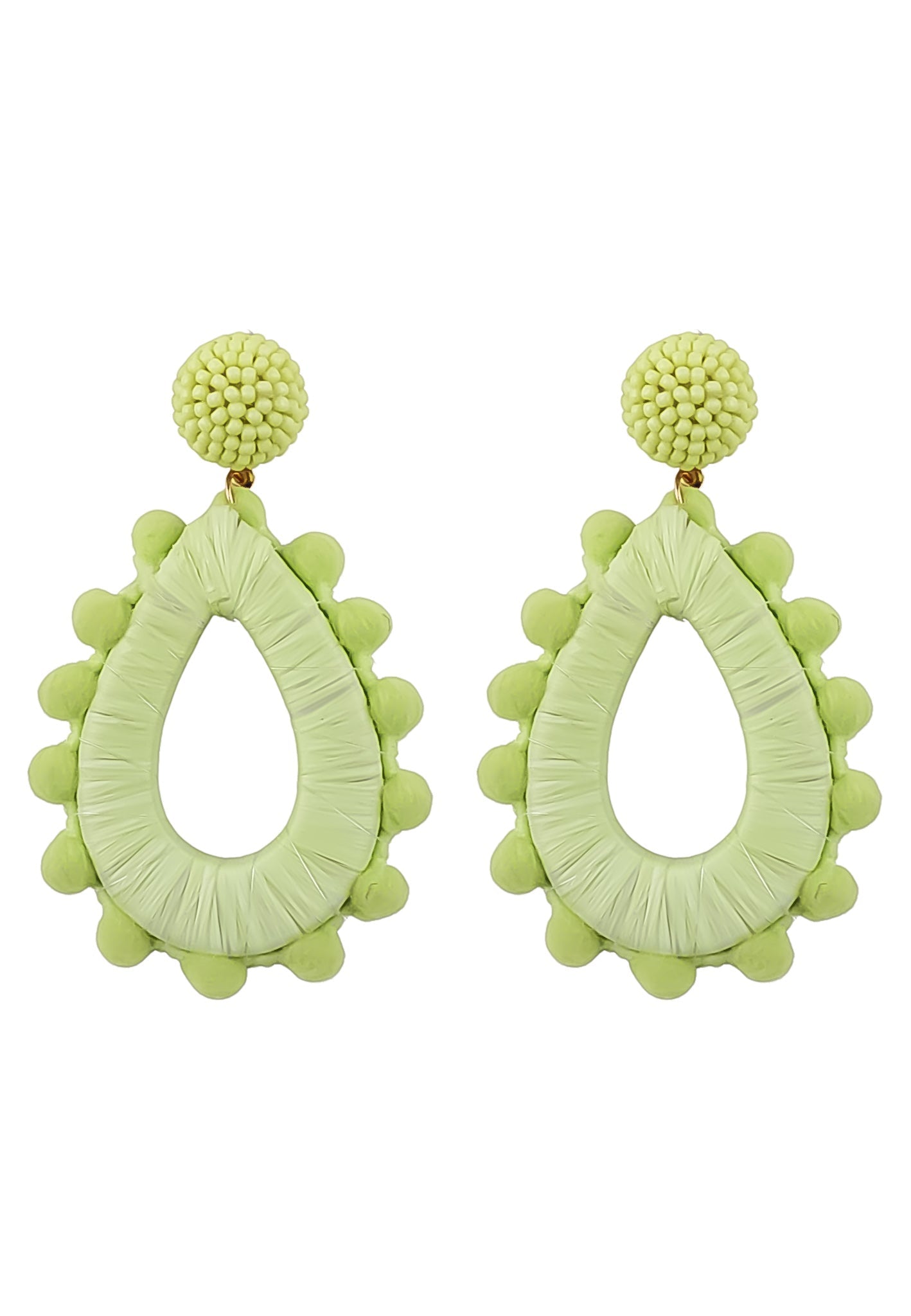 mayari lime earrings Bombay Sunset