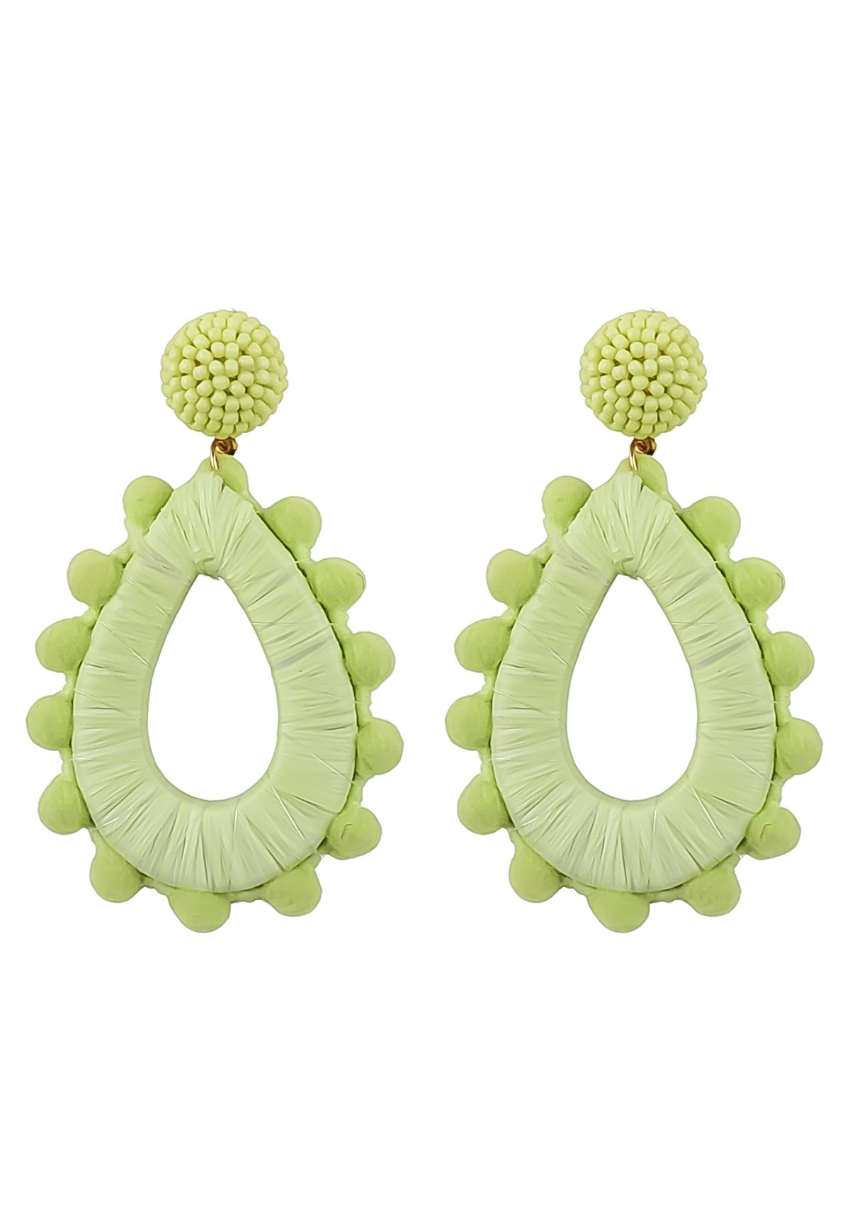 Mayari lime earrings bombay sunset