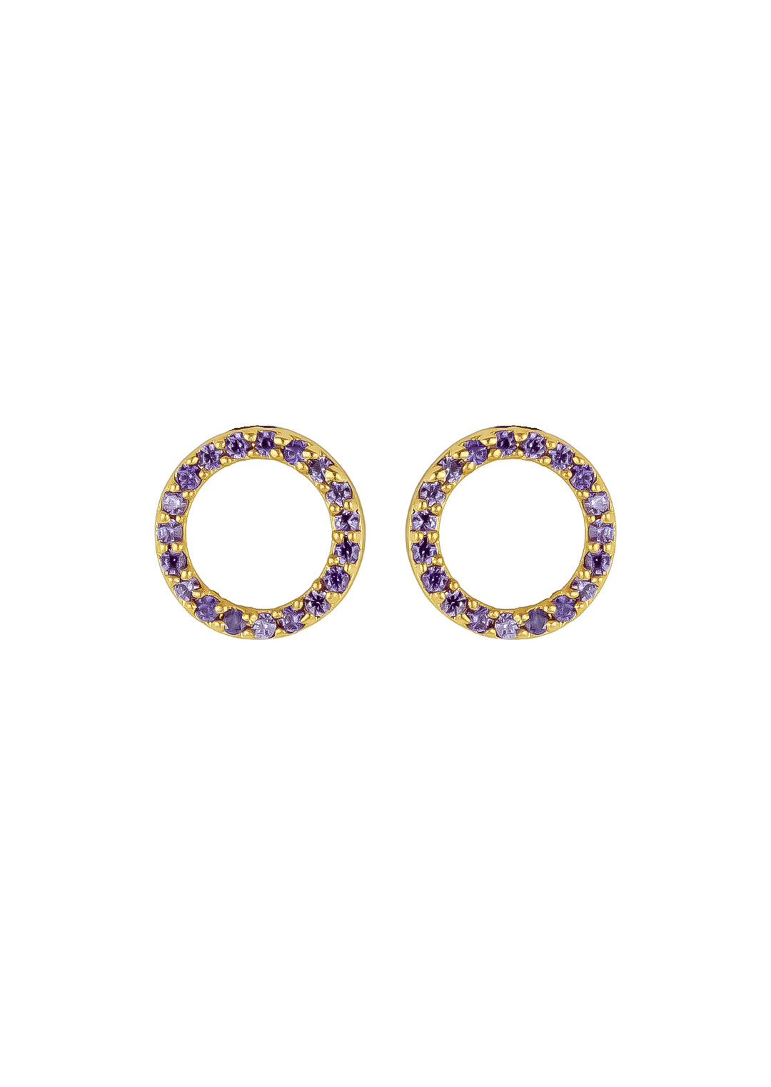 hoop earrings Bombay Sunset