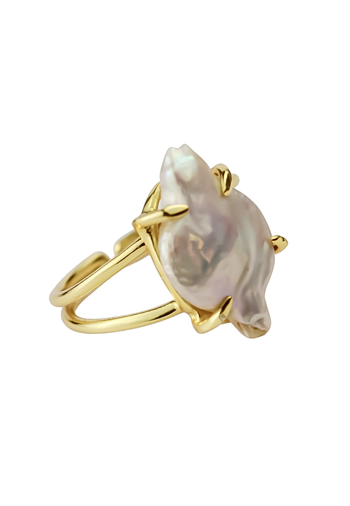 Amira pearl ring bombay sunset