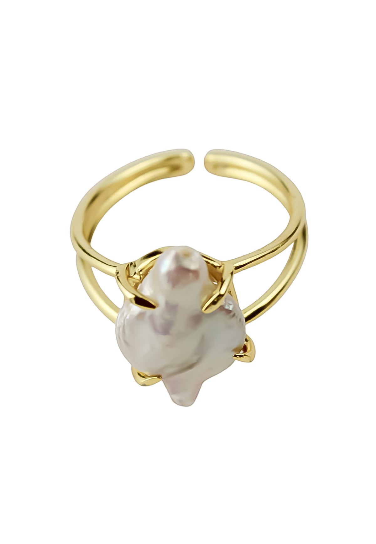 Amira pearl ring bombay sunset