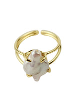 Load image into Gallery viewer, amira pearl ring Bombay Sunset
