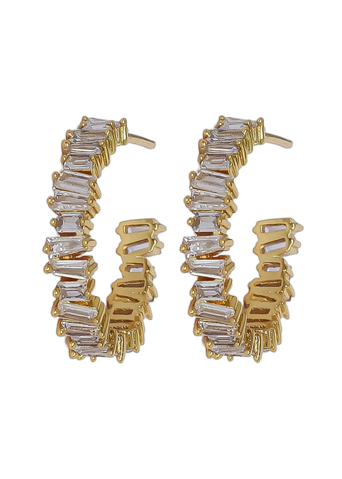 lecce hoop earrings Bombay Sunset