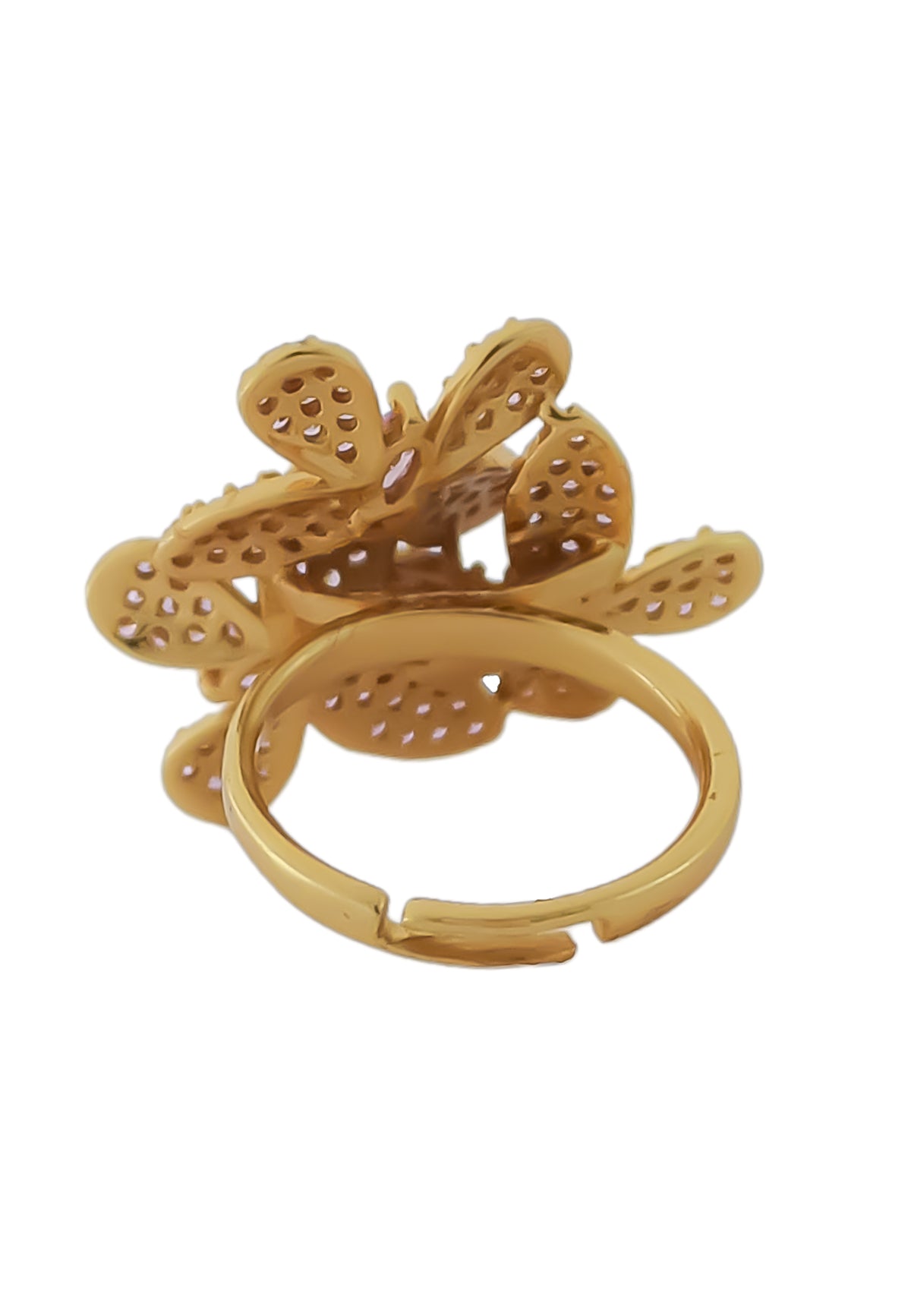 African butterfly ring bombay sunset