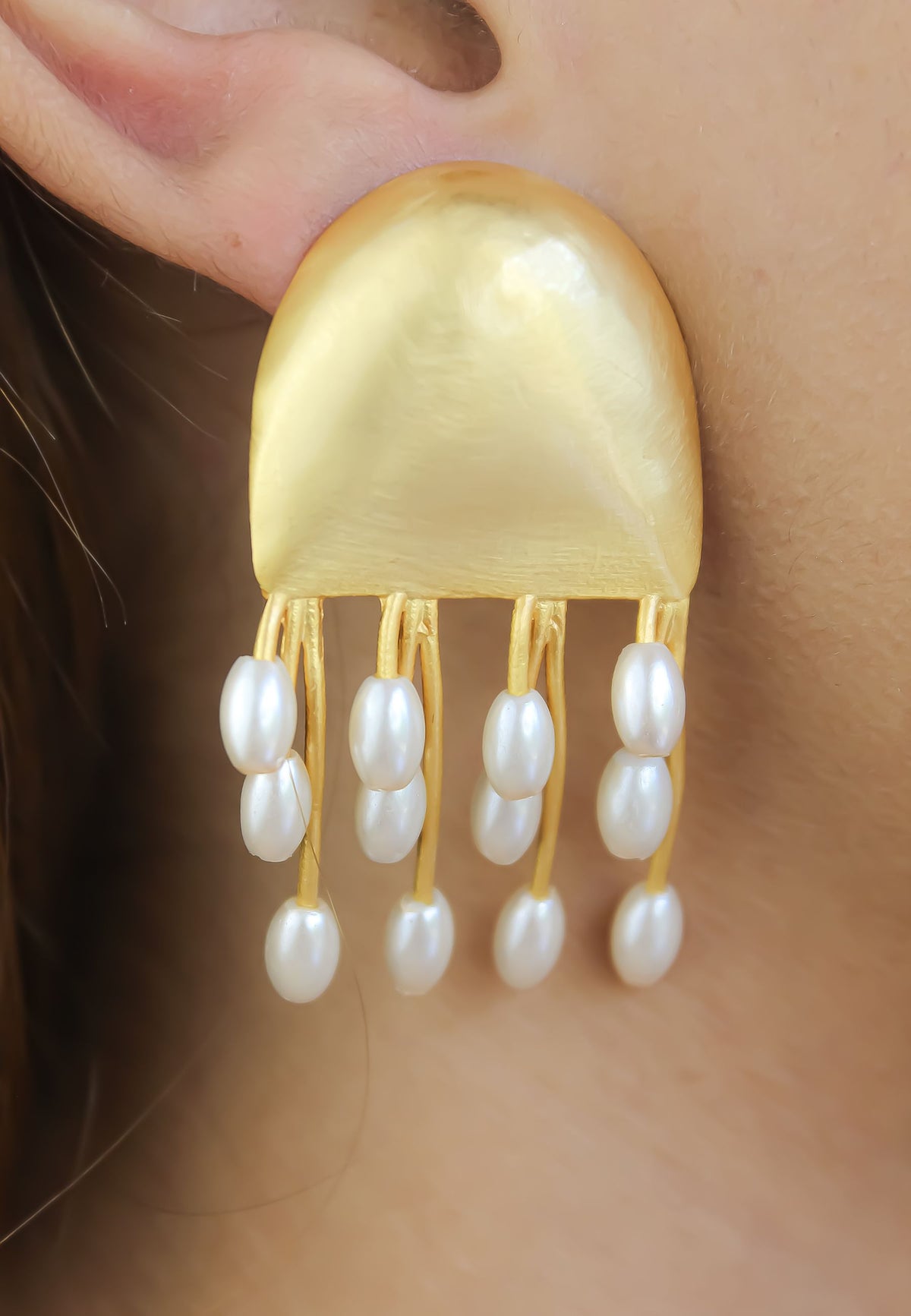 Cupula earrings bombay sunset