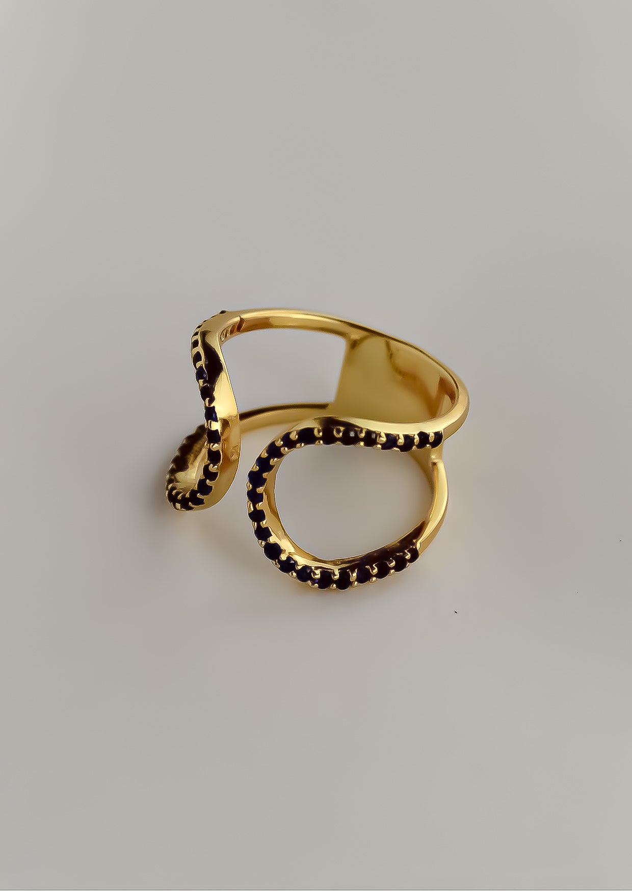 shape shifter ring Bombay Sunset