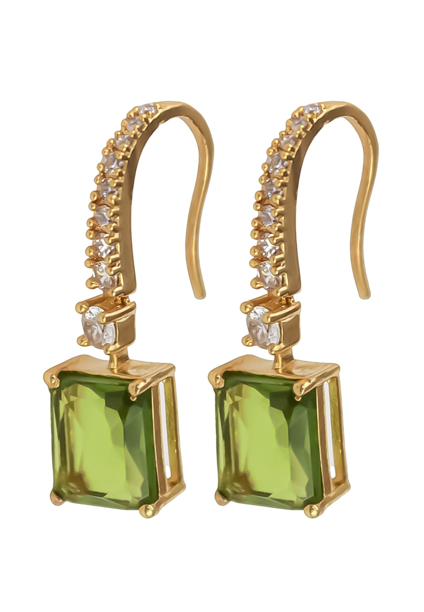 golden benares earrings Bombay Sunset