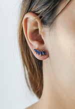 Bild in den Galerie-Viewer laden, stepping stone earrings Bombay Sunset
