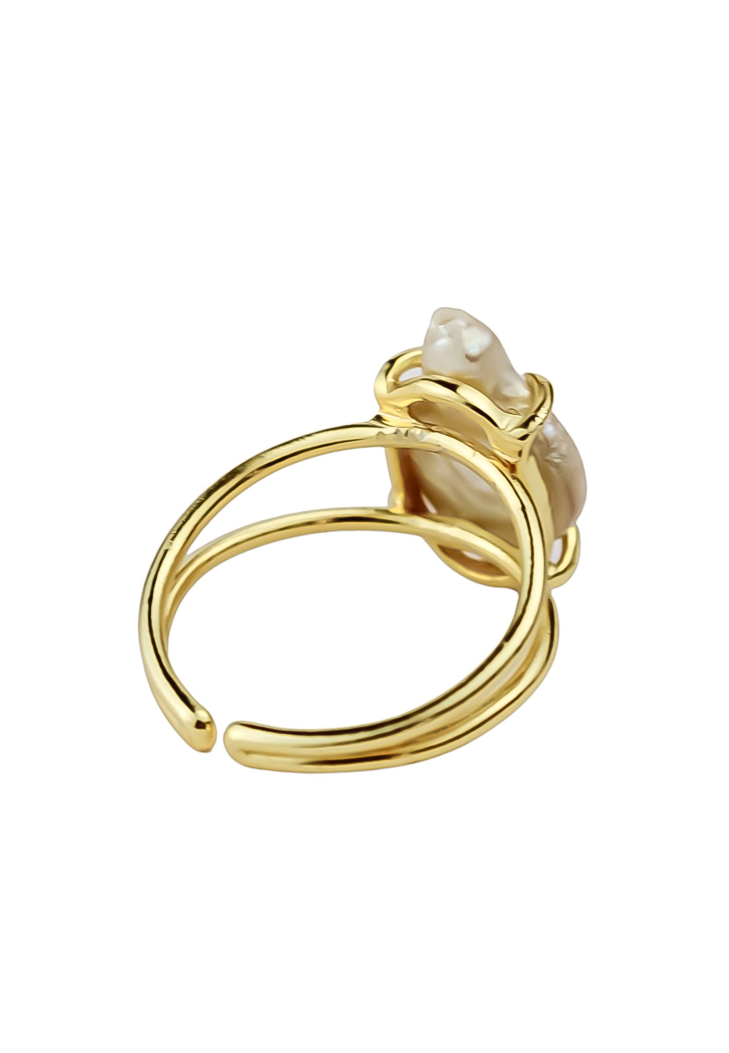 amira pearl ring Bombay Sunset