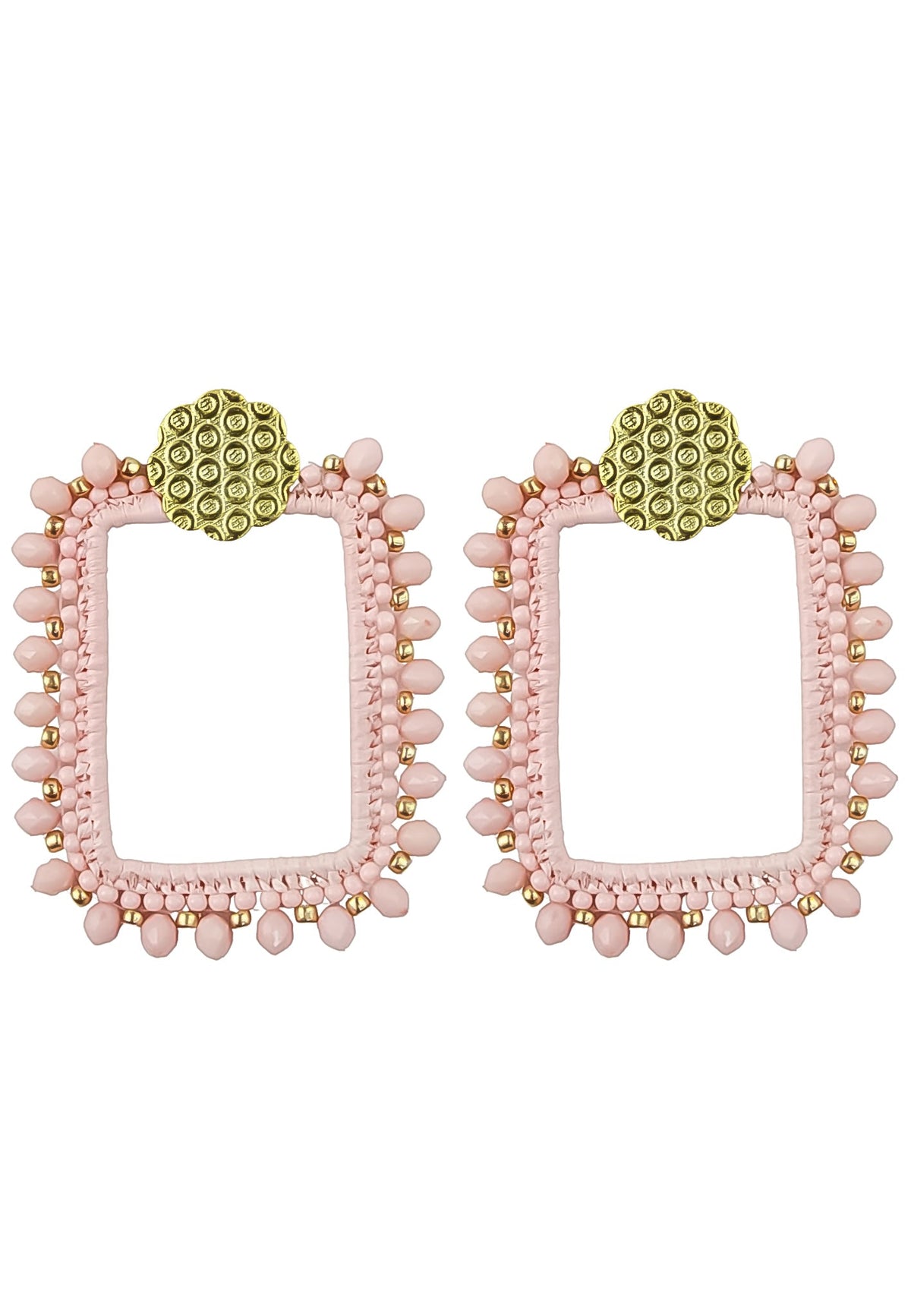 Rumba pink earrings bombay sunset
