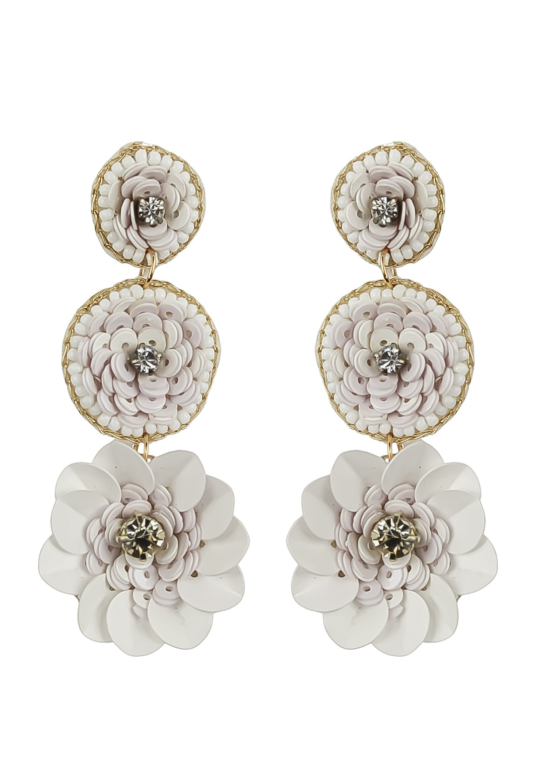 niquero earrings Bombay Sunset