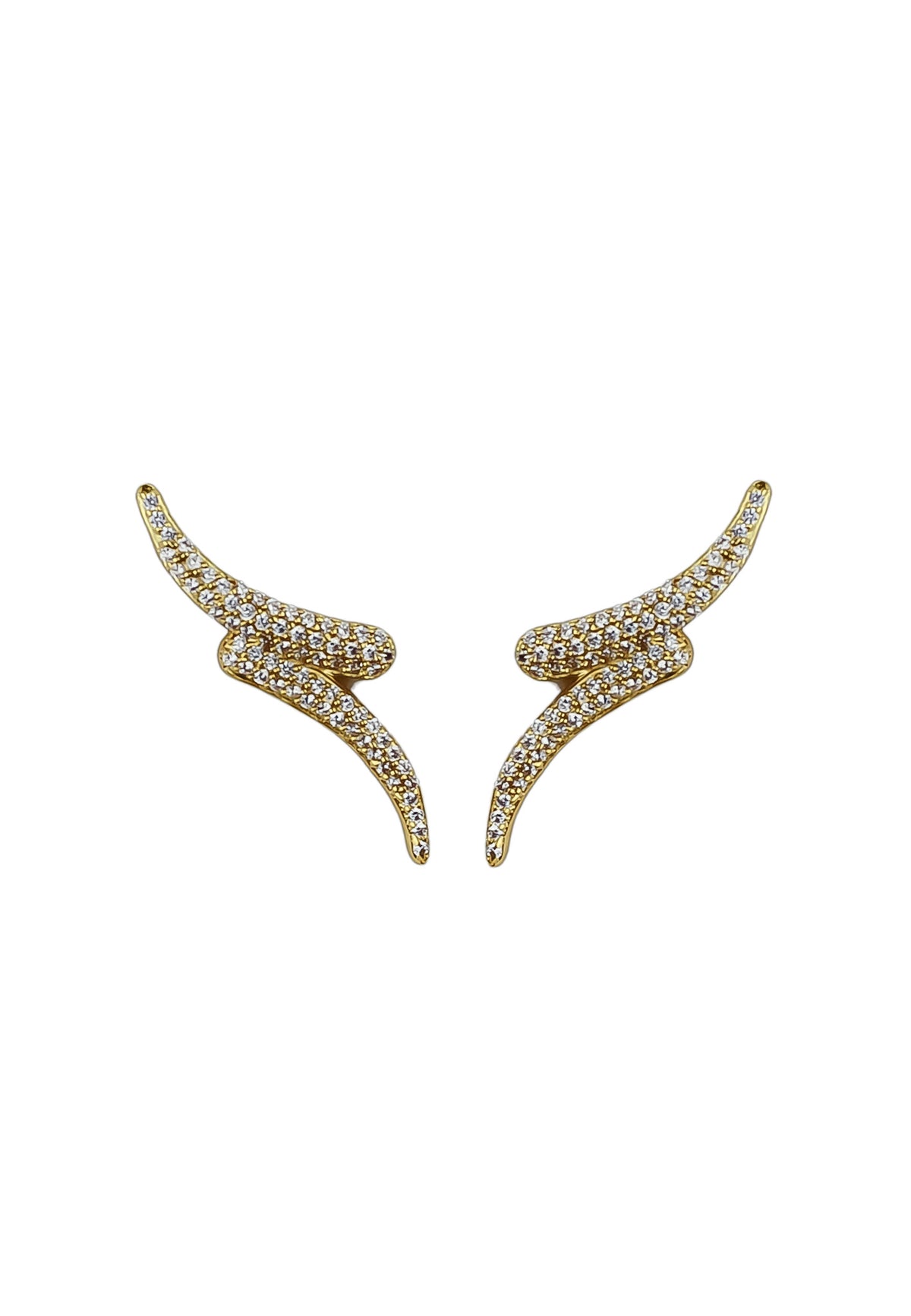 Dubai earrings bombay sunset