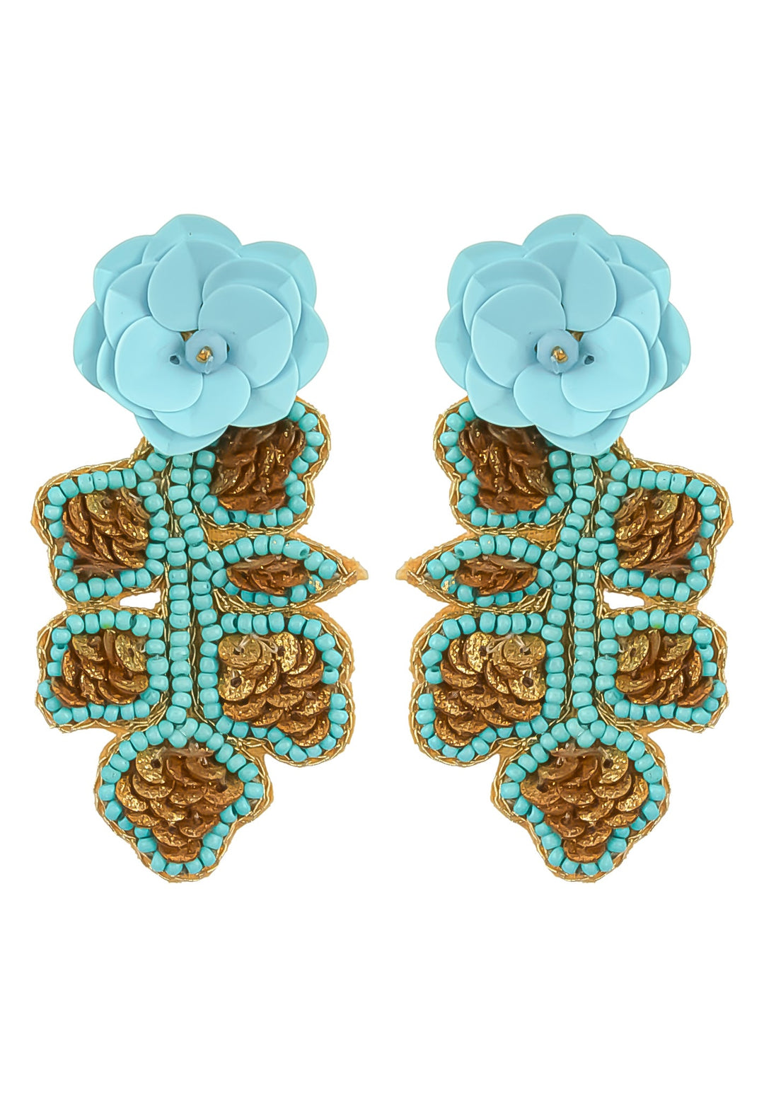cha cha turquoise earrings Bombay Sunset
