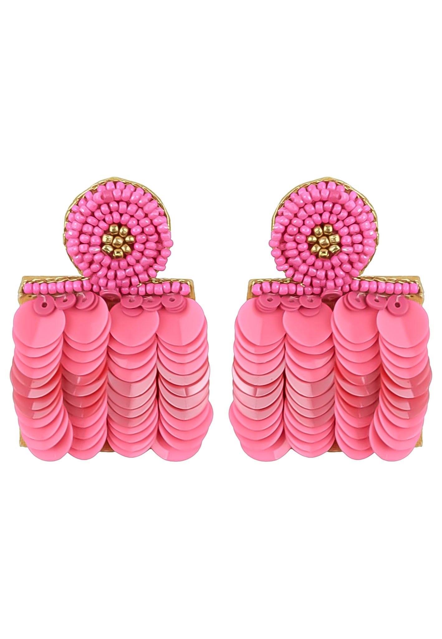 bolero earrings Bombay Sunset