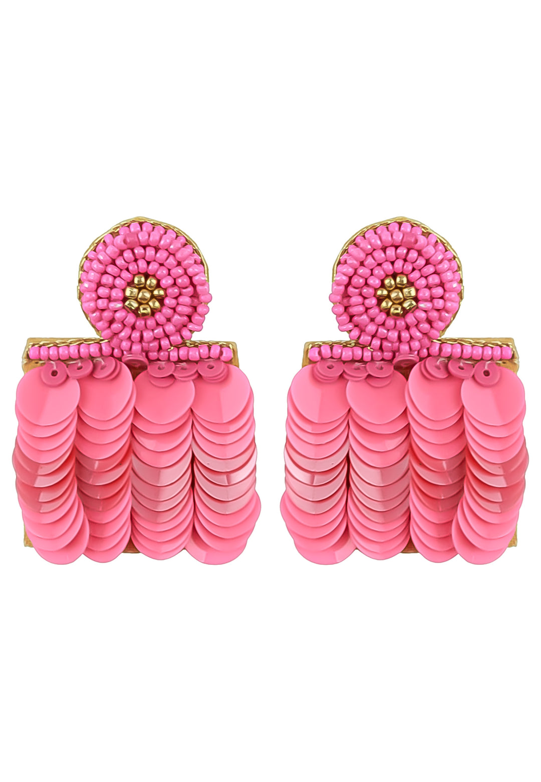 bolero earrings Bombay Sunset