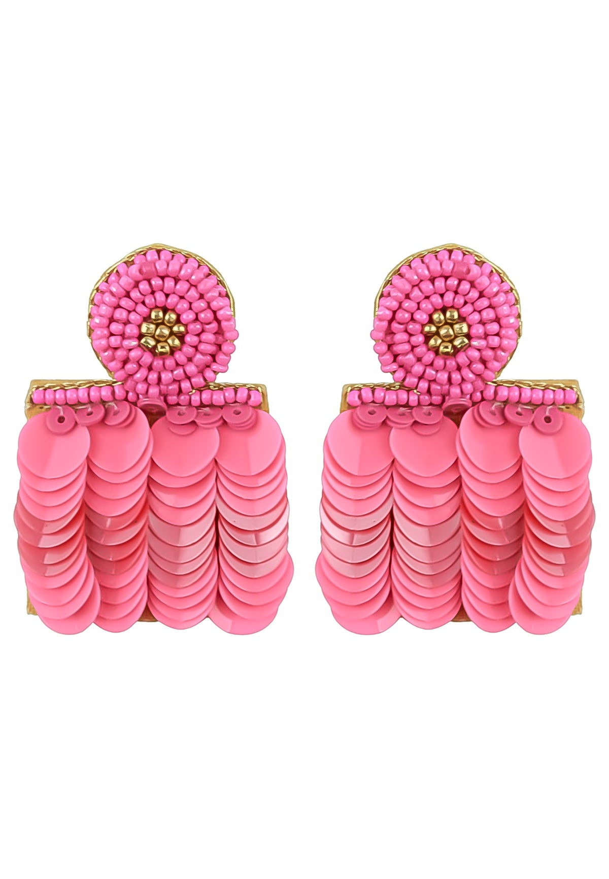 Bolero earrings bombay sunset