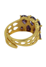 Load image into Gallery viewer, stepping stone ring Bombay Sunset
