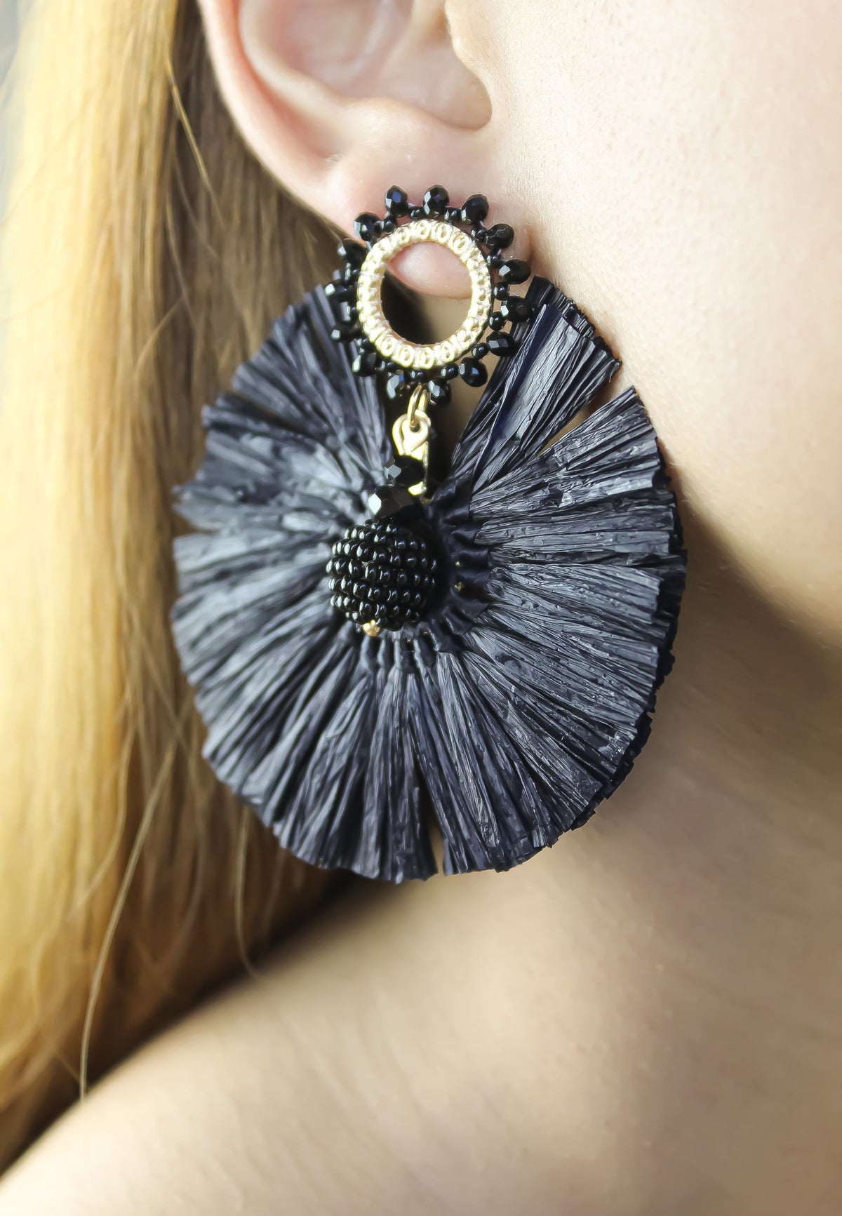 Mikumi earrings bombay sunset