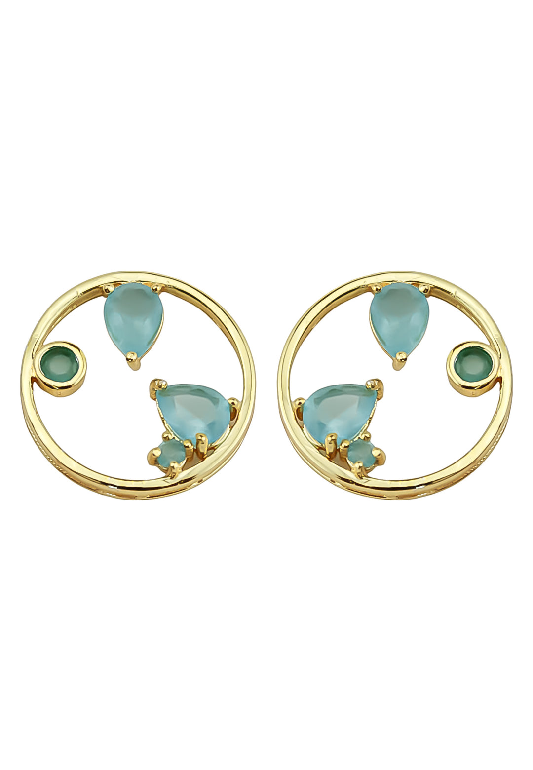 ajman earrings Bombay Sunset