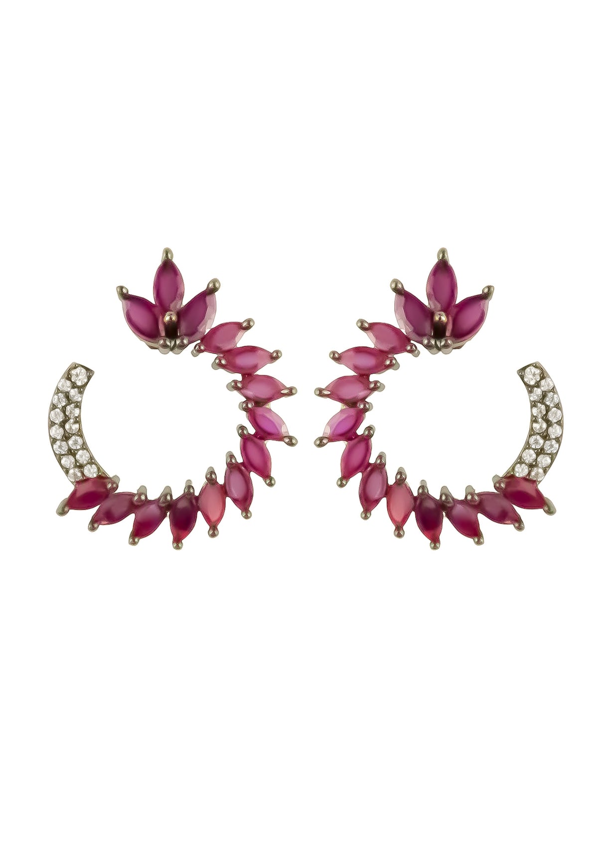 Viper earrings bombay sunset