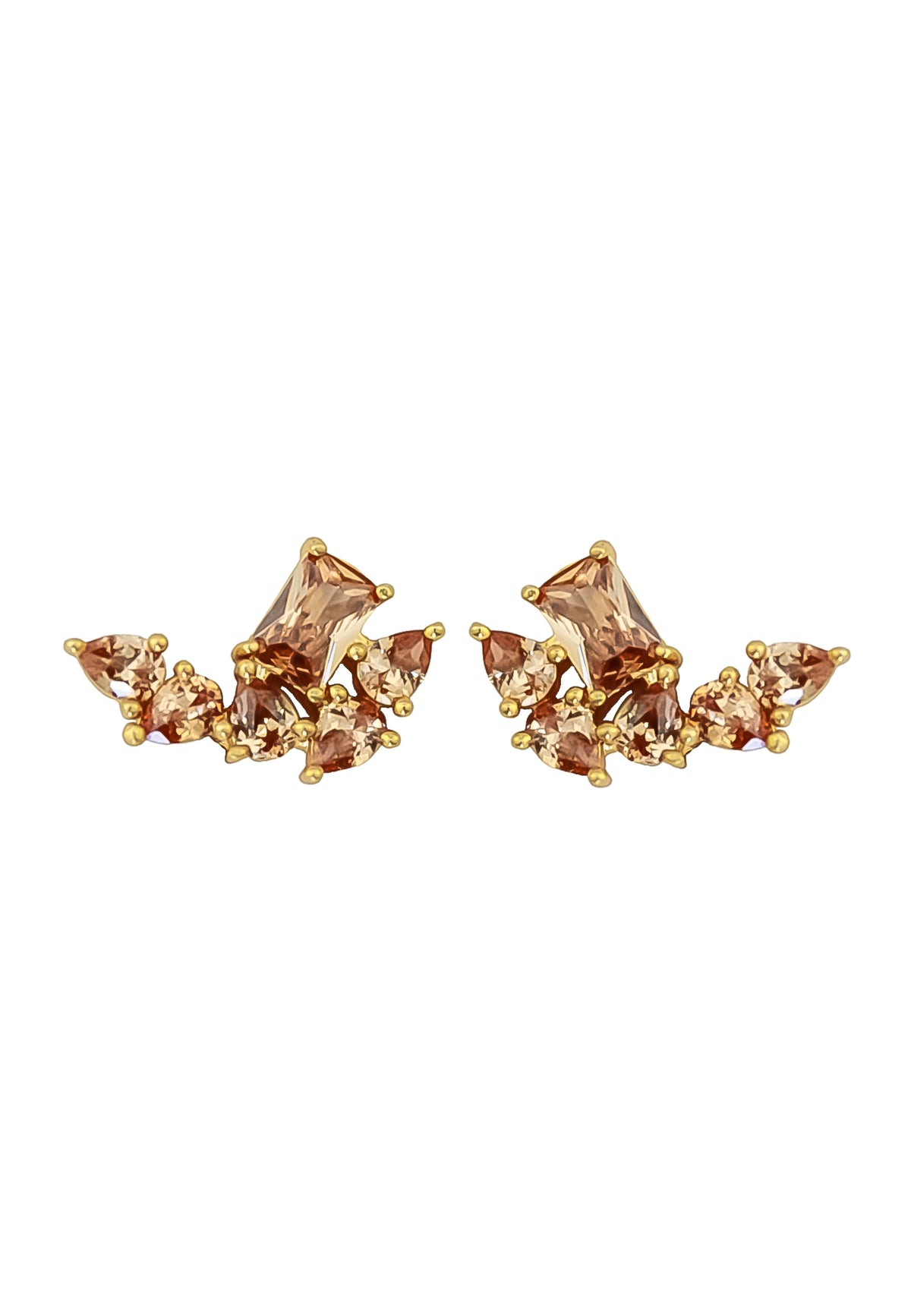 Tweet earrings bombay sunset