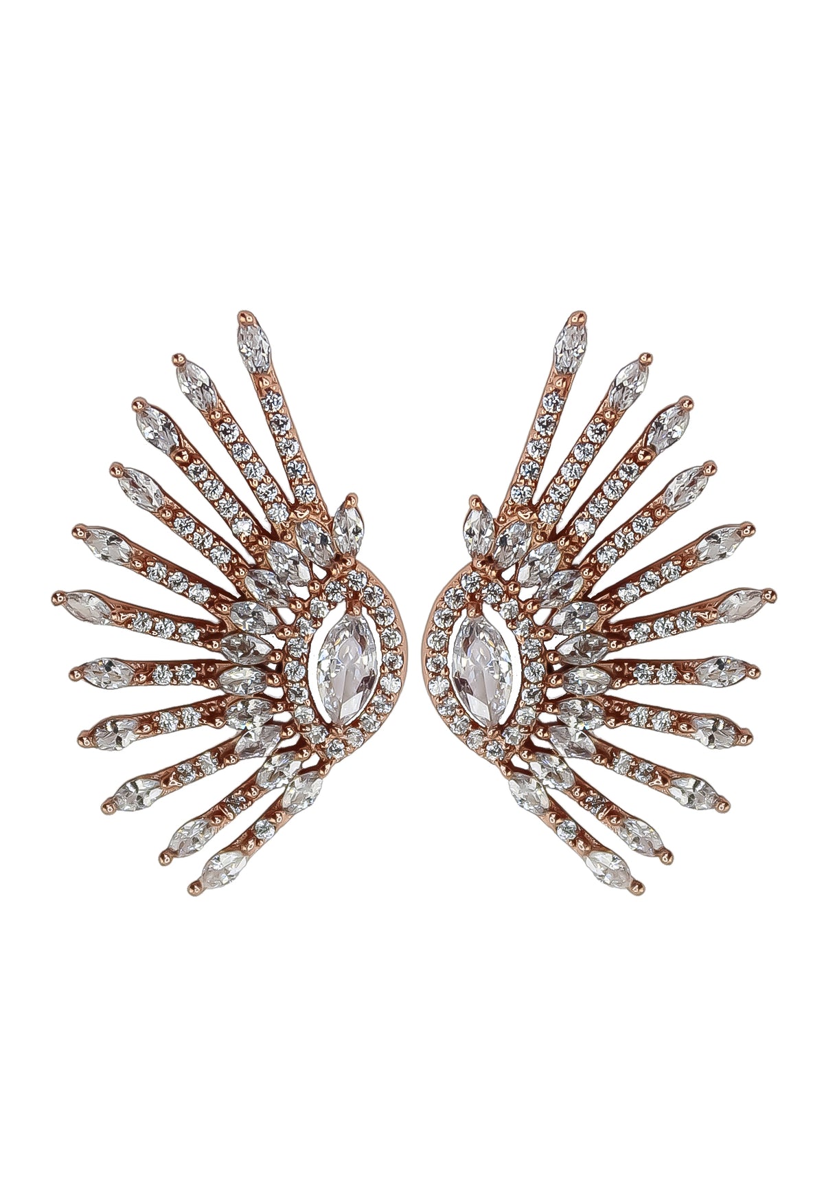 Colosseo earrings bombay sunset