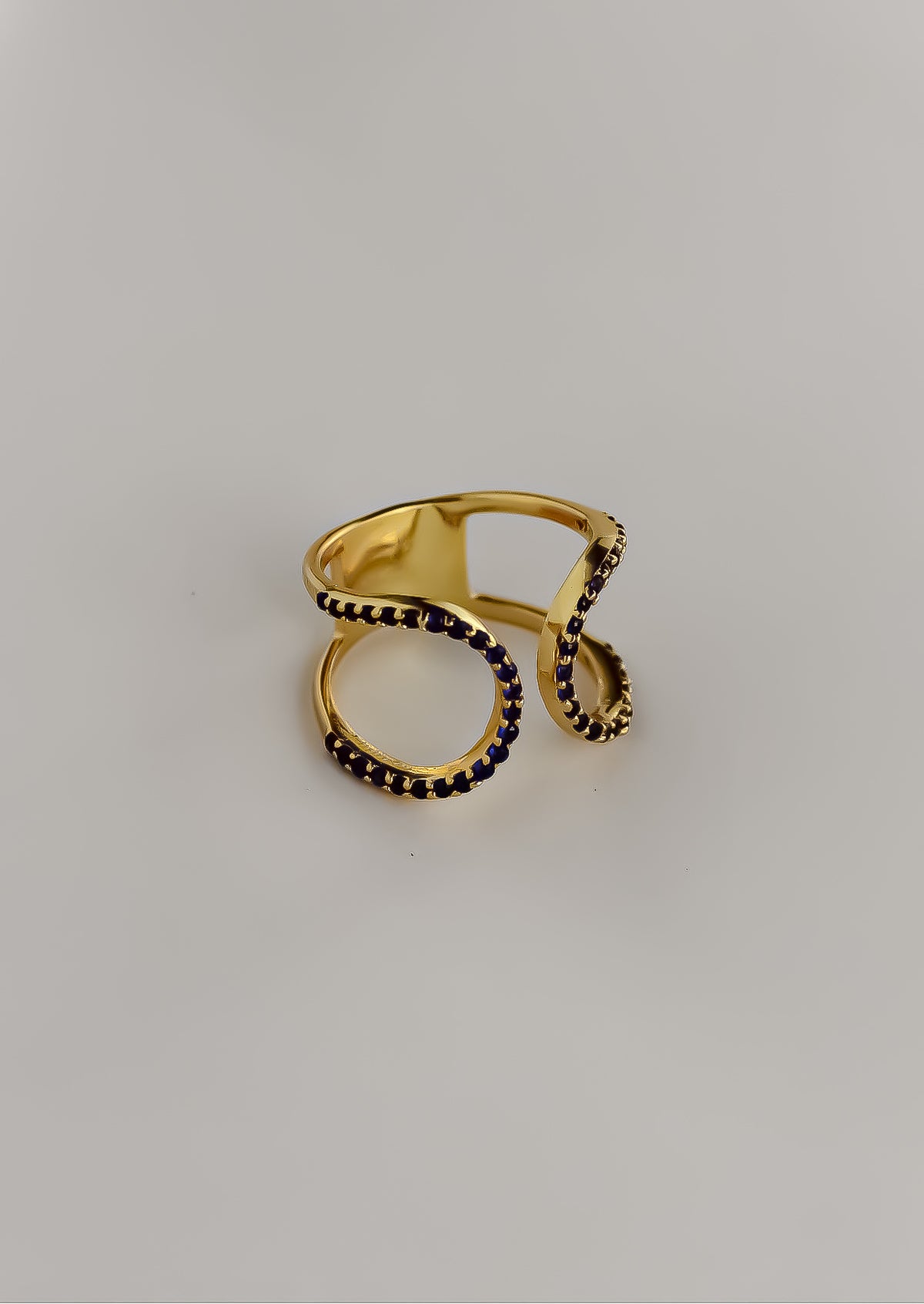Shape shifter ring bombay sunset