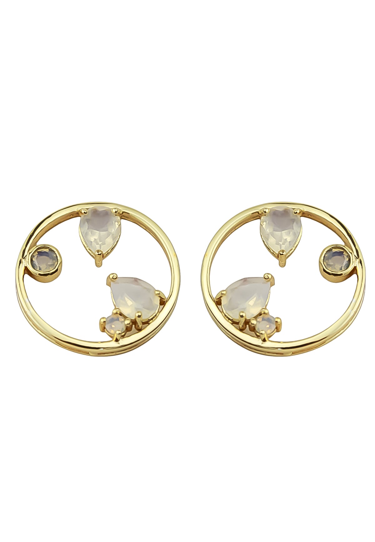 Ajman earrings bombay sunset