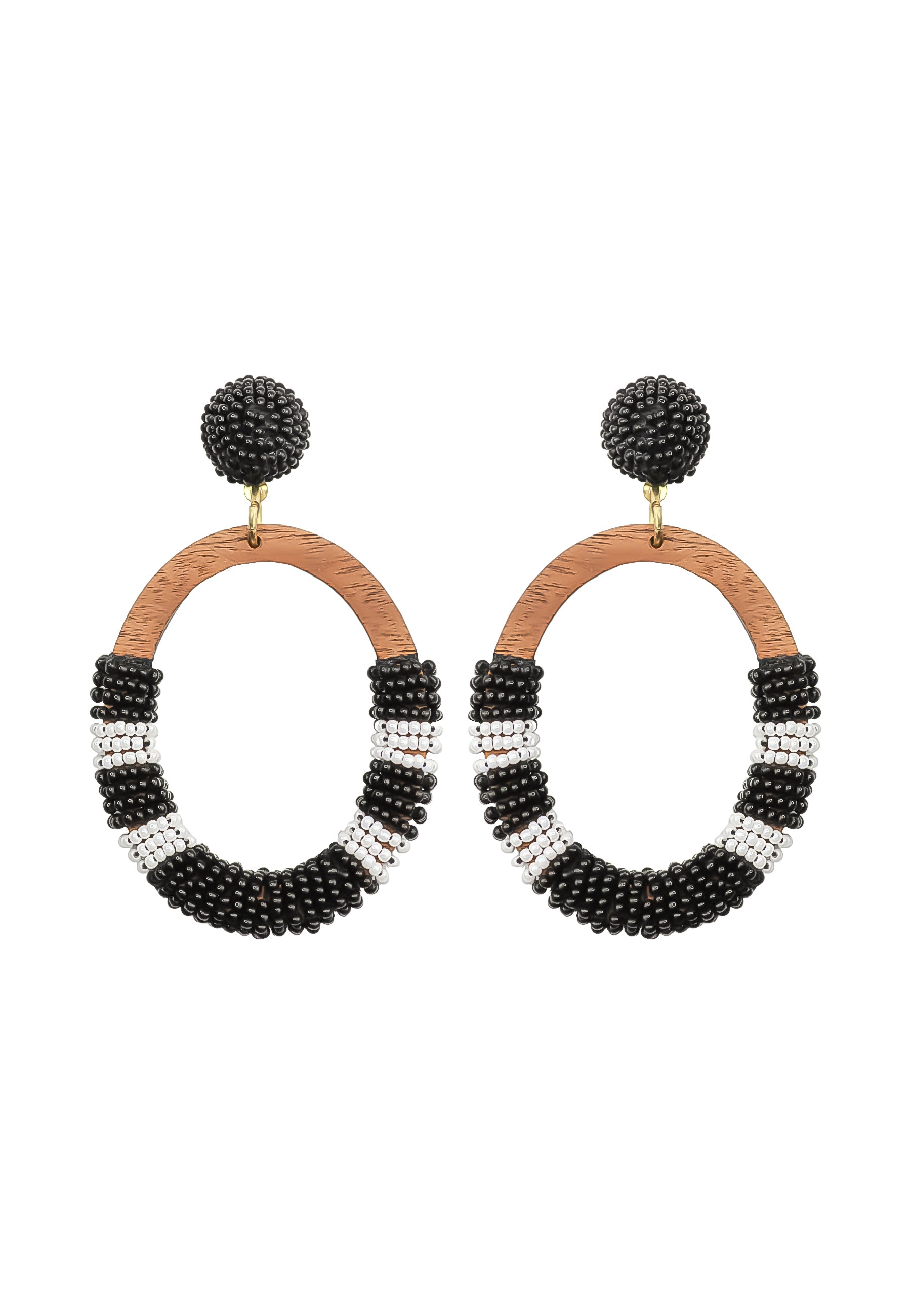 ruaha earrings Bombay Sunset