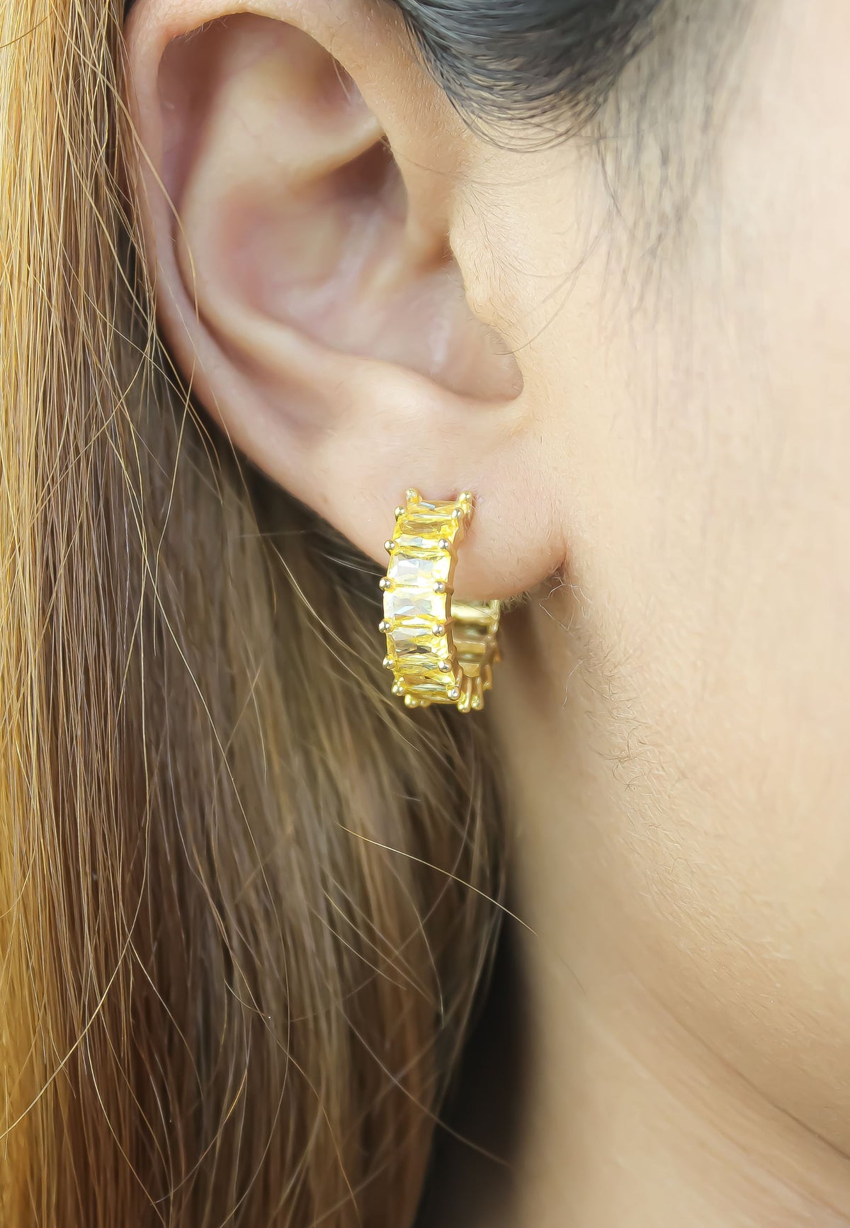 Rucci downtown earrings bombay sunset