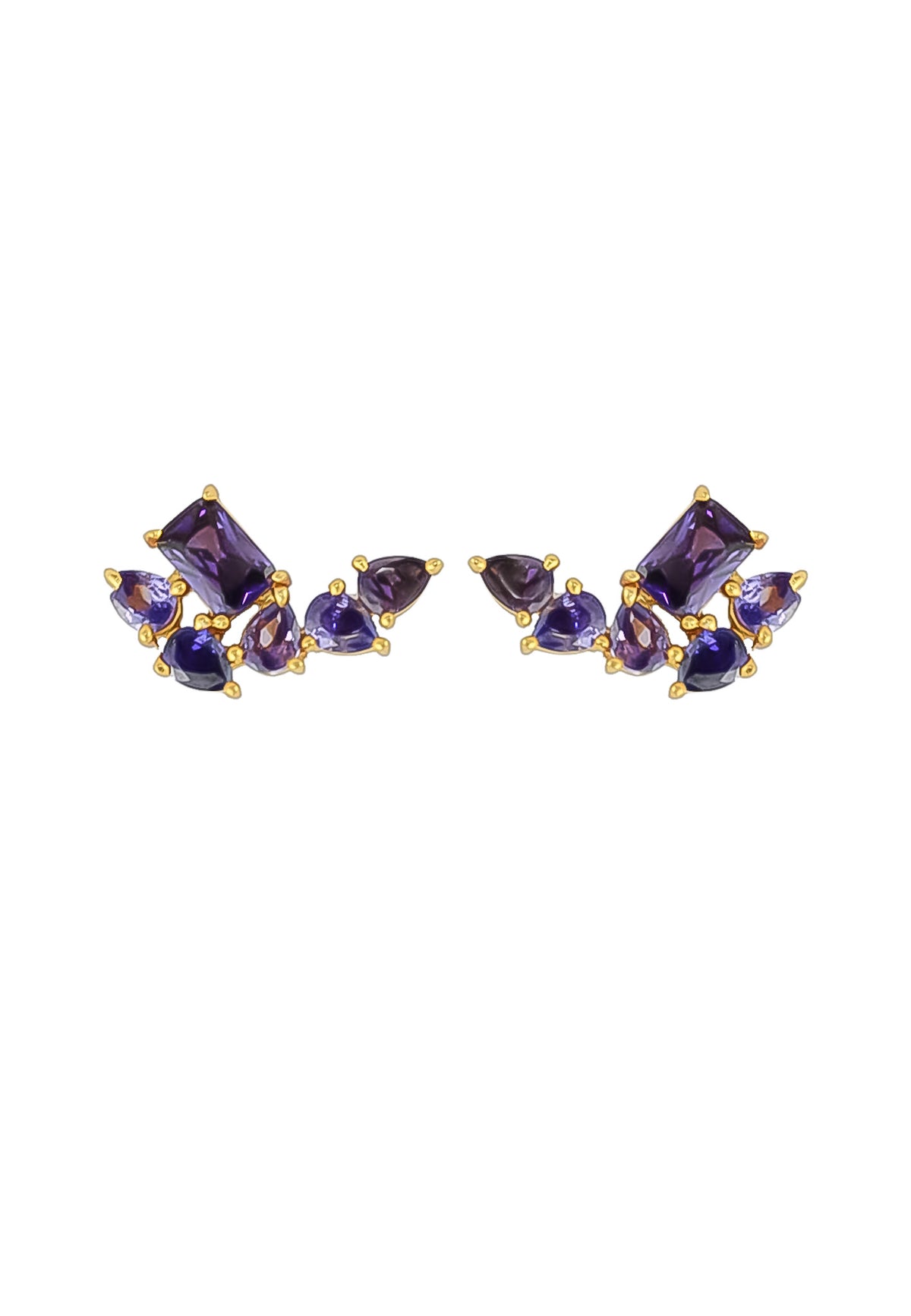 Tweet earrings bombay sunset