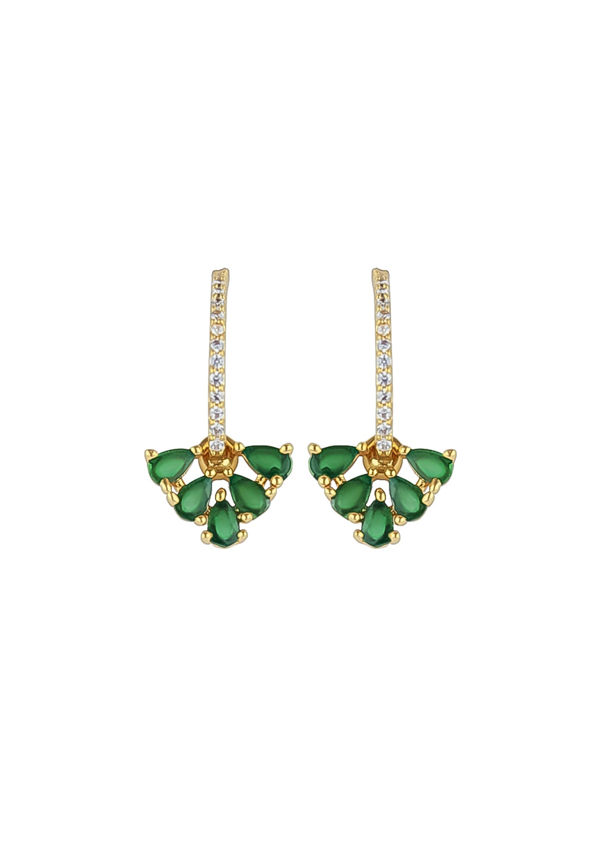 Bindweed earrings bombay sunset