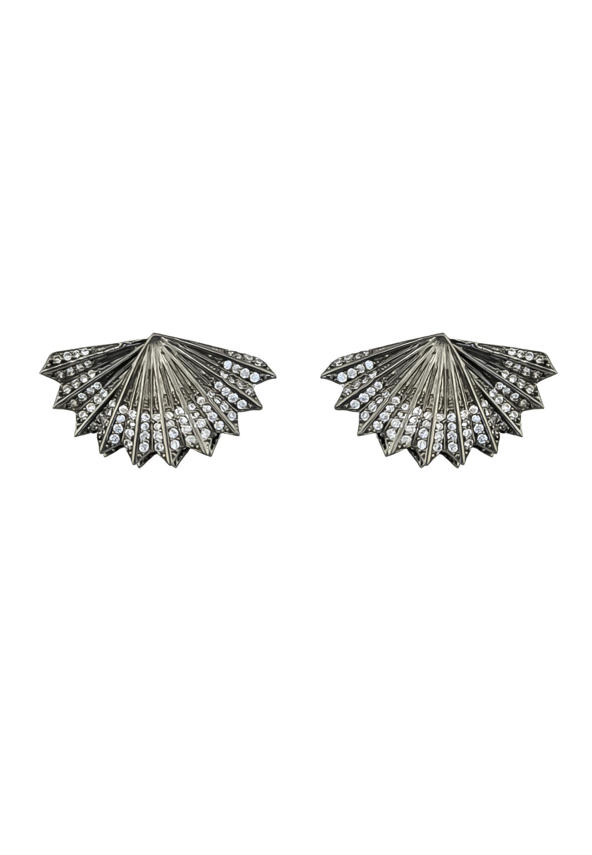 Mini abanicho earrings bombay sunset