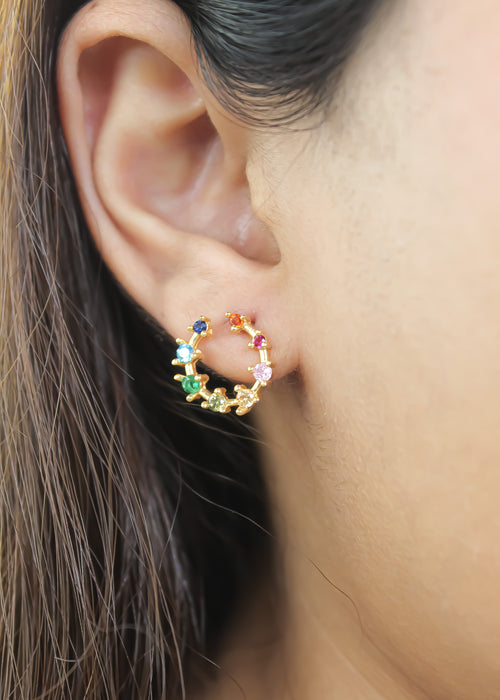cruise viper earrings Bombay Sunset