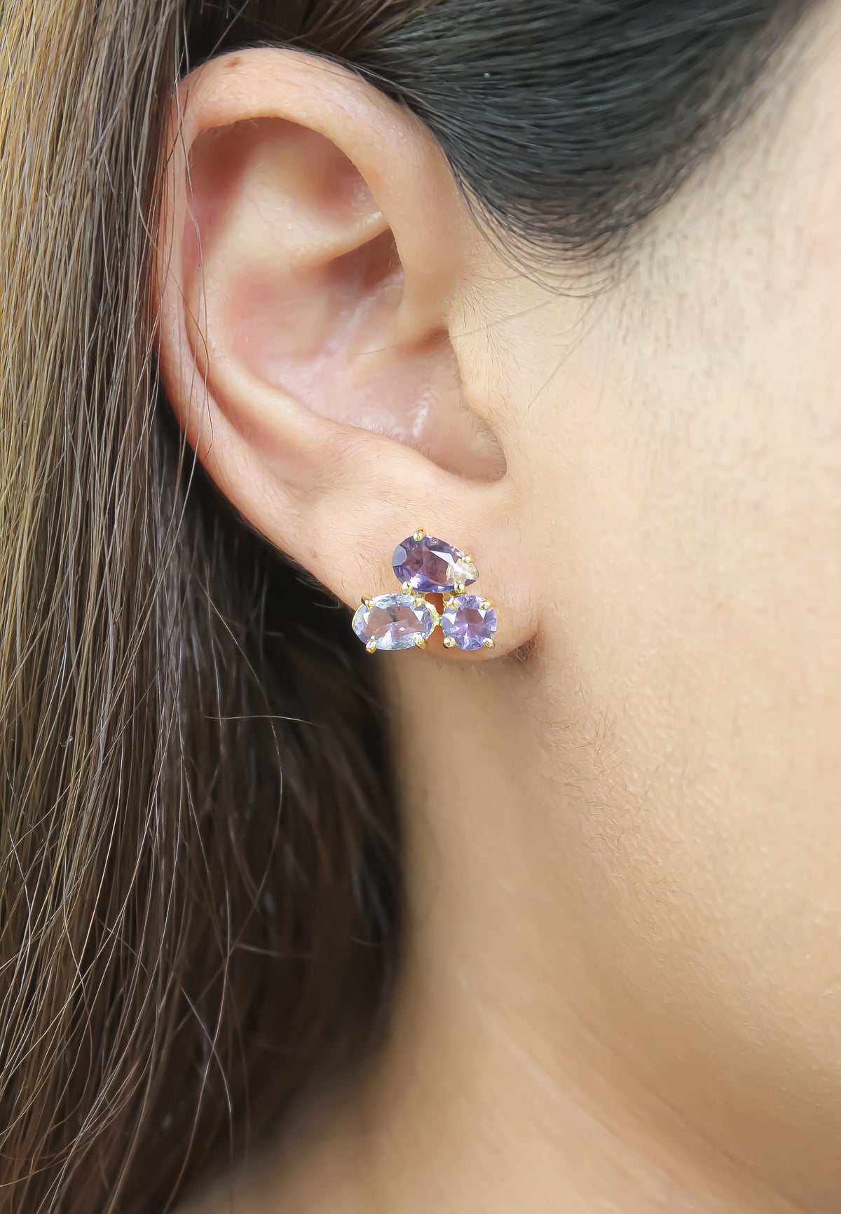Noor earrings bombay sunset