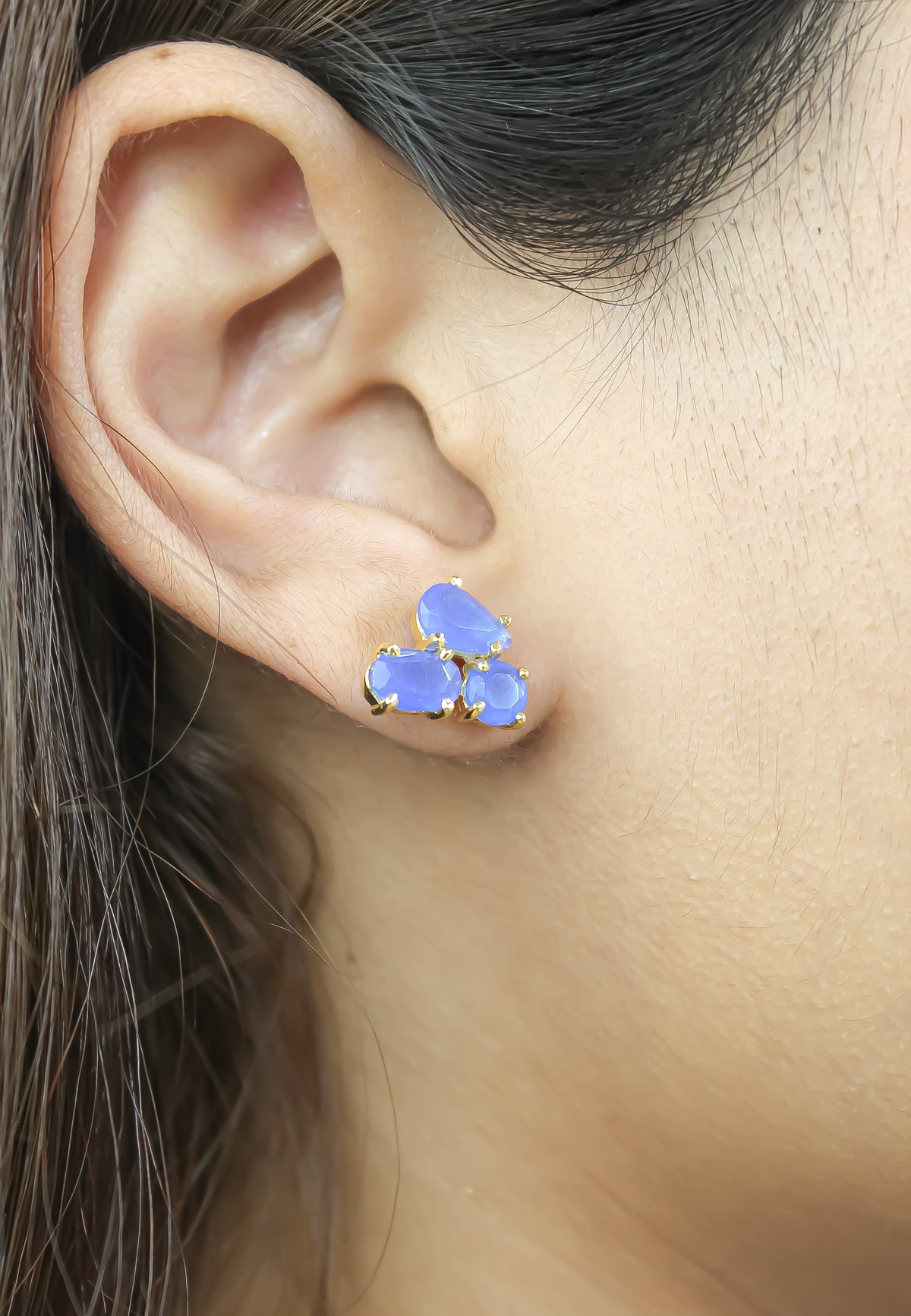 Noor earrings bombay sunset